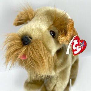 Vtg Ty Beanie Buddies Schnitzel the Dog 11”